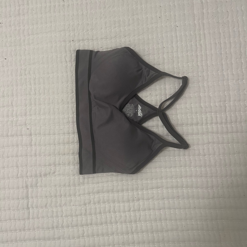 Women's Gray Sports Bra